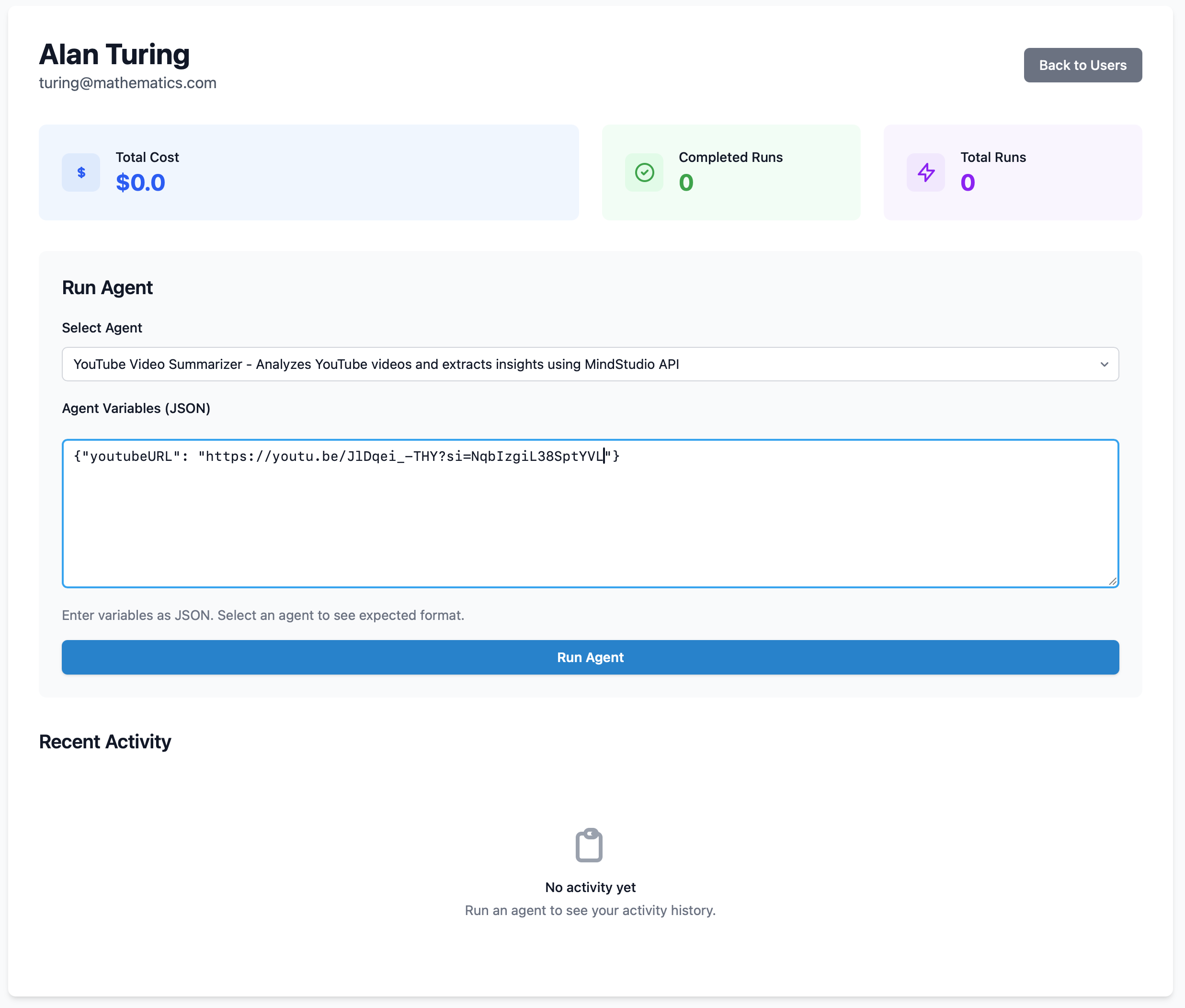POC Dashboard